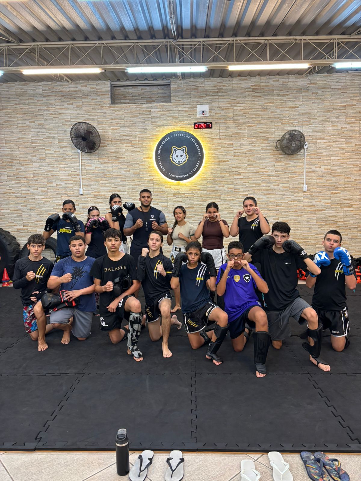 Muay Thai Juvenil na Bravus em São Gonçalo